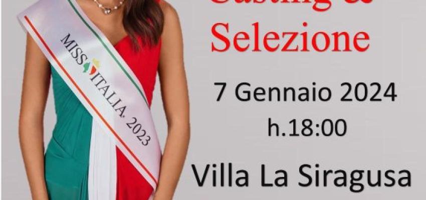 Miss Italia, prima selezione pugliese dell’anno a Villa Siragusa a Palombaio