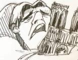 Il dolore per l'incendio di Notre Dame è tutto in questo disegno