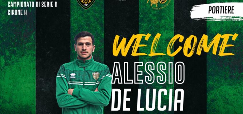 Alessio De Lucia è un nuovo portiere neroverde