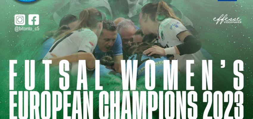 Il Bitonto C5 Femminile vola in Spagna per la Futsal Women's European Champions