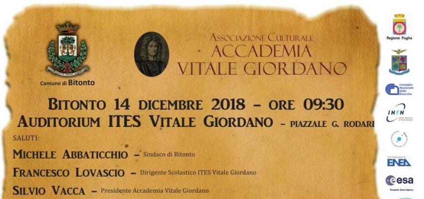 Concorso “Vitale Giordano”, venerdì la presentazione dei temi della seconda edizione