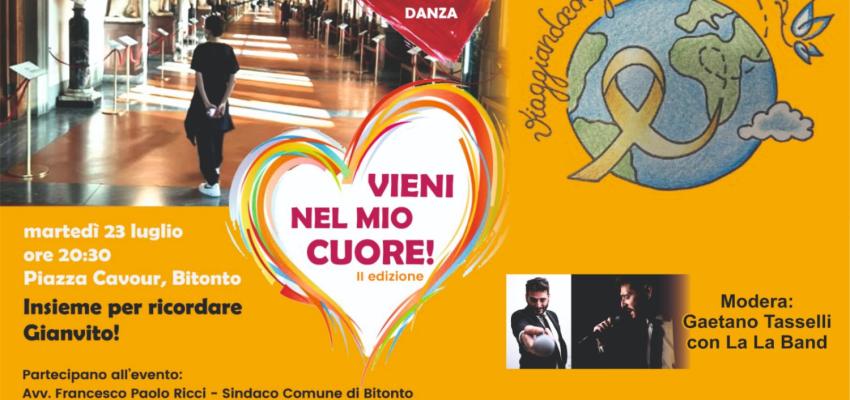 “Vieni nel mio cuore”, serata in memoria di Gianvito Corallo nel giorno del suo compleanno