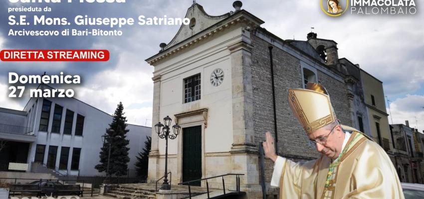 Mons. Giuseppe Satriano a Palombaio