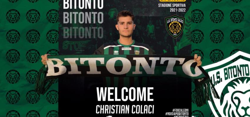 Christian Colaci è un nuovo leone neroverde