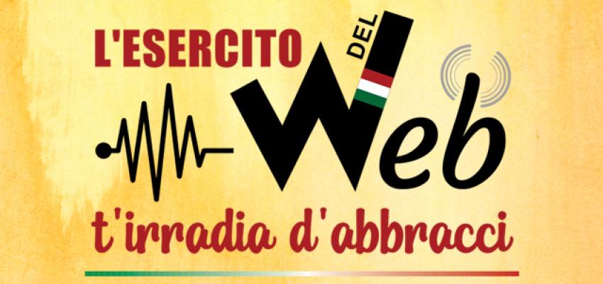 Flash Mob: domenica 5 aprile 2020 alle ore 11.00 “L’Esercito del Web t’irradia d’abbracci”