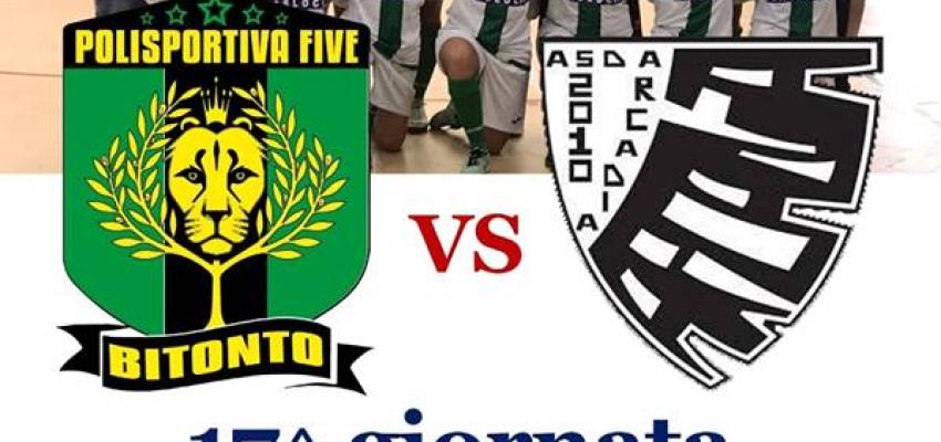 CALCIO A 5 - Polisportiva Five Bitonto femminile. Domani, contro il Bisceglie, gara da dentro o fuori