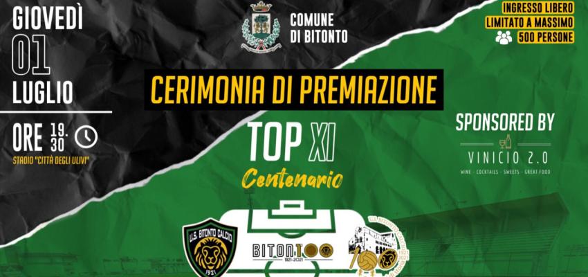 Bitonto celebra i cento anni di vita del calcio cittadino