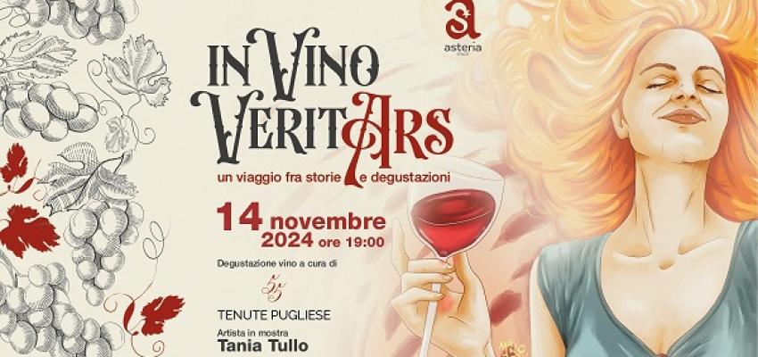 Il 14 novembre torna 'IN Vino VeritARS' a Bitonto con un secondo appuntamento
