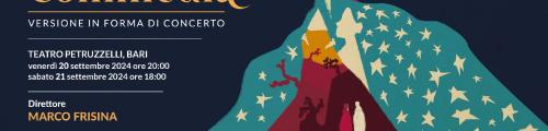 A settembre la Divina Commedia in versione concerto al Teatro Petruzzelli