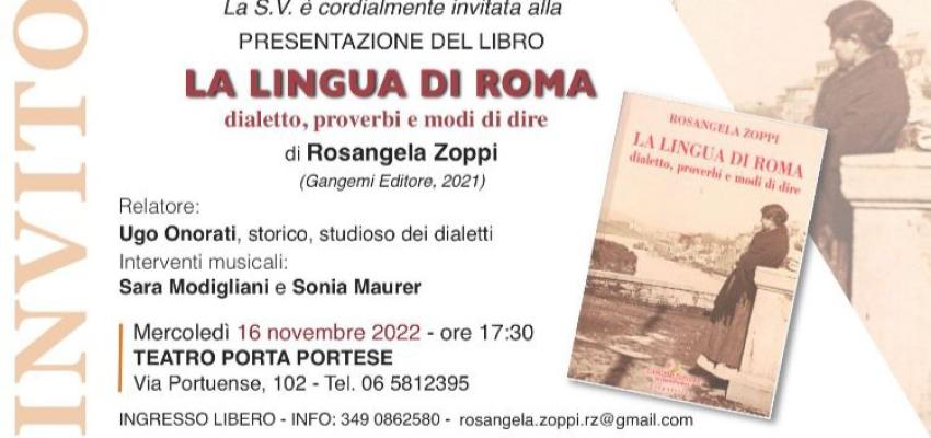 La Lingua di Roma al Teatro Porta Portese