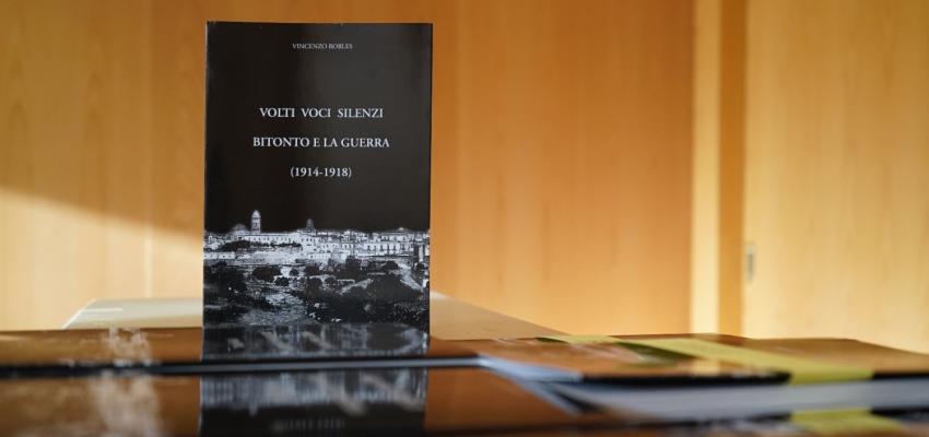 'Volti, voci, silenzi. Bitonto e la Guerra'. Ieri sera la presentazione del nuovo libro del prof. Vincenzo Robles