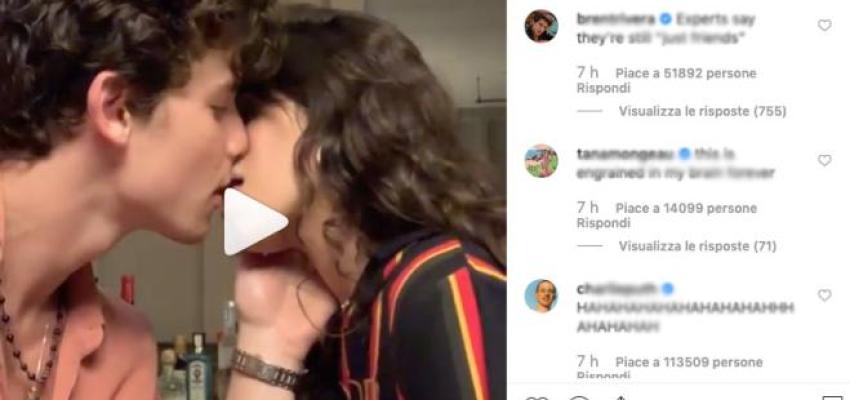 Camila Cabello e Shawn Mendes: il bacio focoso che infiamma il web