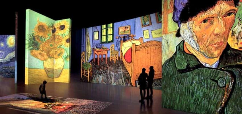 Il ritratto del nuovo Margherita nei colori di Van Gogh: l'arte del pittore olandese si fa show tra immagini e animazioni