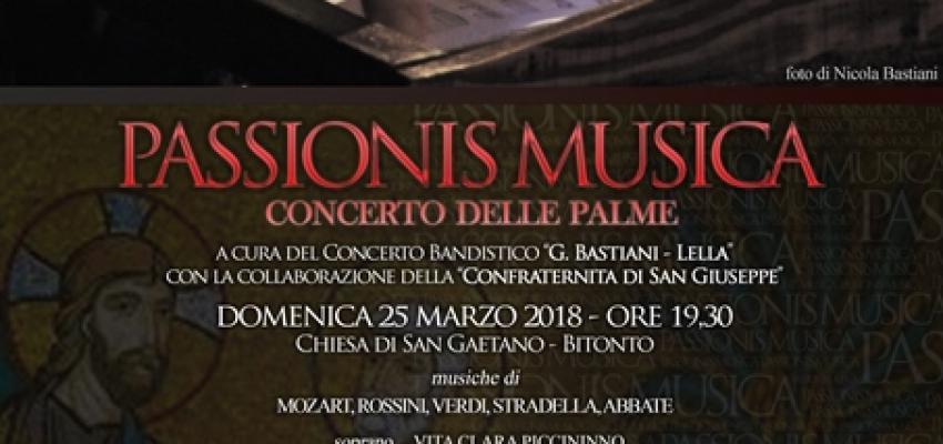 'Passionis Musica', domani il concerto delle Palme dell'associazione musicale culturale 'G. Bastiani-Lella'