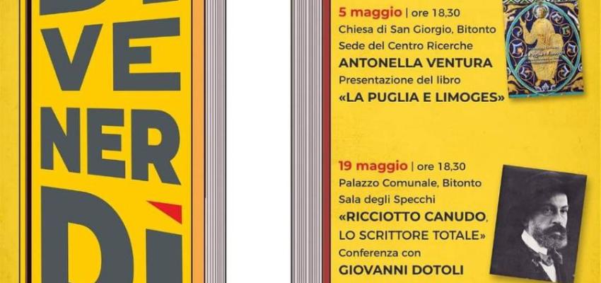 Al via la rassegna “Di Venerdì”. Dal 21 aprile al 9 giugno quattro appuntamenti con la storia e l'arte