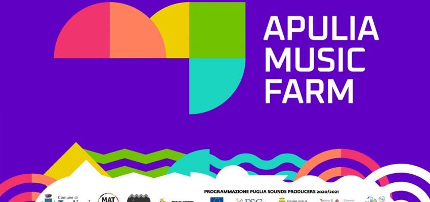 Apulia Music Farm: dal 23 al 25 giugno la pubblicazione del live, del disco e del documentario