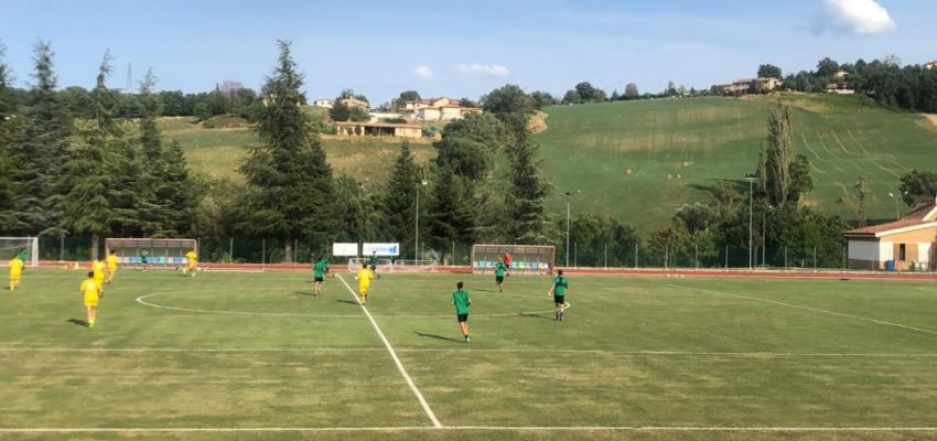 Buon allenamento contro la rappresentativa locale di Camerino