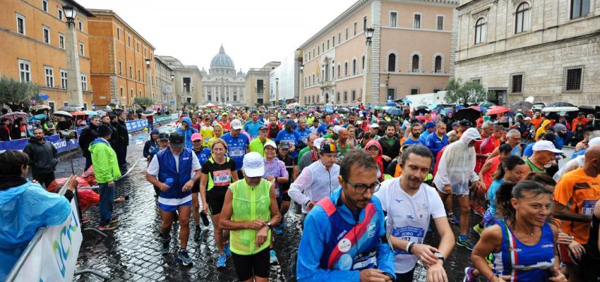 Cerimonia finale per la delegazione di Bitonto Roma Half Marathon Via Pacis 2019