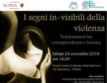 'I segni in-visibili della violenza”: un incontro al Centro Culturale Gabriella Ferri