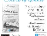A Roma la presentazione del libro 'Colore di donna' di Liliana Manetti