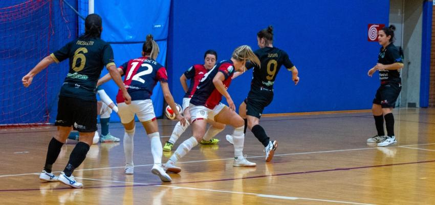Calcio a 5, Il Bitonto passa a Cagliari e si avvicina alla vetta: 3-5