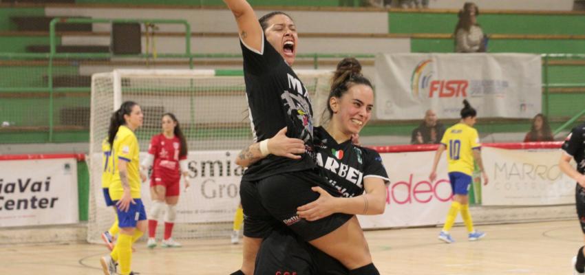 Diana Santos e Lucileia firmano il tris che vale il derby: 3-0 al Molfetta