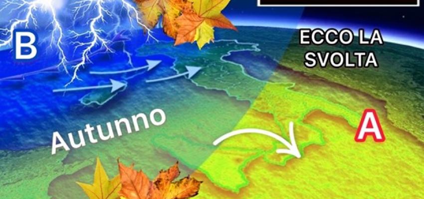 Meteo, estate addio, arrivano pioggia e venti freddi