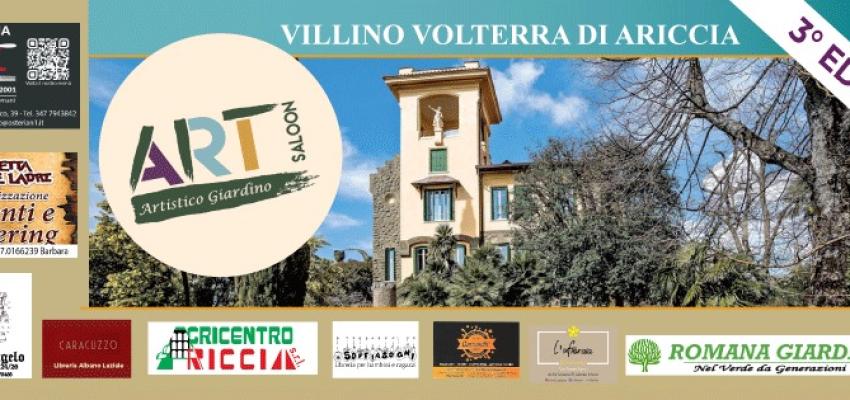 Ad Ariccia la terza edizione di 'Artistico Giardino'