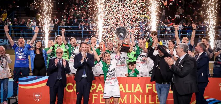 Il Bitonto è leggenda: 5-1 alla Kick Off e terza Coppa Italia di fila