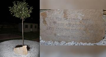 Passione e Memoria. Inaugurato al 'Paolo Borsellino' il giardinetto in ricordo di Ciccio Marrone